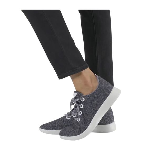 allbirds Merino Wool Classic Runners Casual Lace up Women’s 6 Dark Gray Shoes - Picture 1 of 12